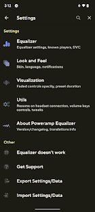 Poweramp Equalizer Screenshot