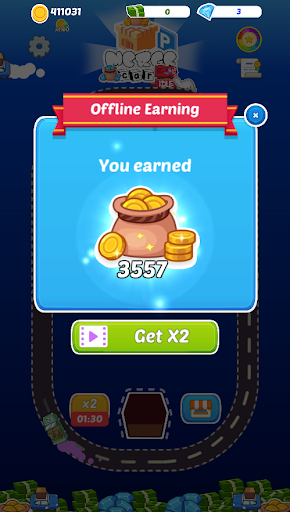 Merge Cars - IDLE Game Screen 2