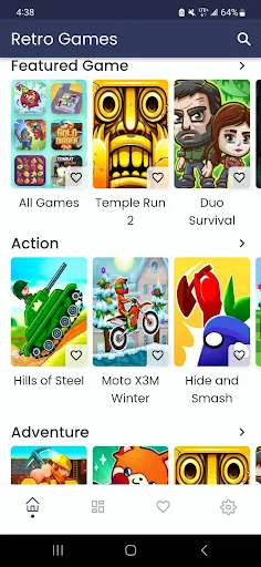 Retro Games - Screenshot 1