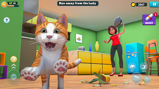 Kitty Cat Life Simulator screenshots 2