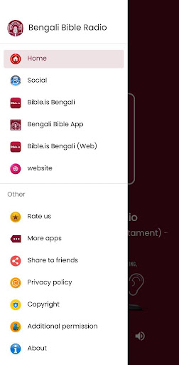 Bengali Bible Radio Screen 2