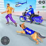Cover Image of Download Police Dog Crime Bike Chase  APK