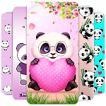Panda Wallpaper - Cute Backgrounds; Offline Apk