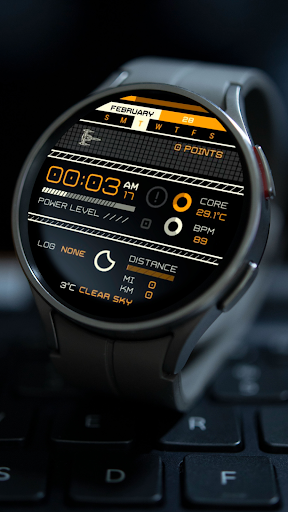 Mission R923 Watch Face Screen 2