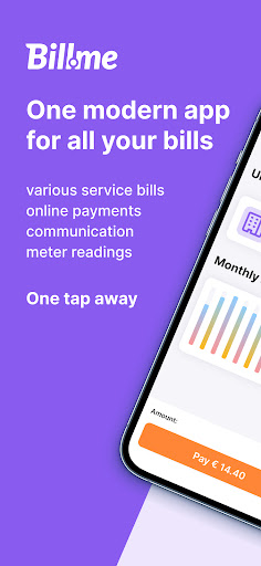 Android application Bill.me screenshort