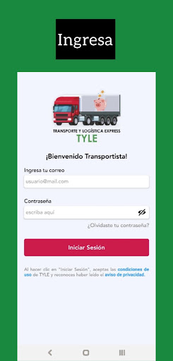 Tyle Transportista Screen 3