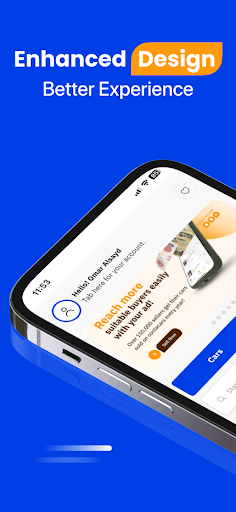 Android application Contactcars screenshort
