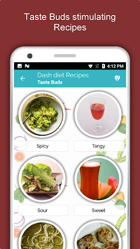 Screenshot of DASH Diet Recipes Offline
