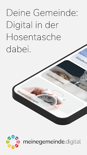 Android application meinegemeinde.digital screenshort