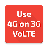 Use 4G on 3G Device VoLTE icon