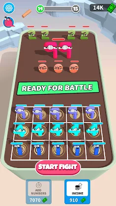 Merge Number Titans - Screenshot 2
