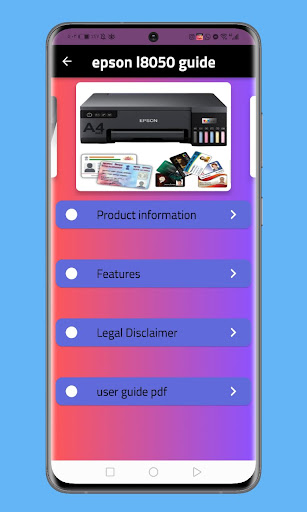 epson l8050 guide Screen 3