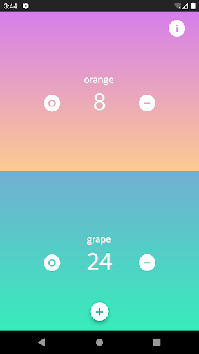 Gradient Counter: Cute BG Screen 2