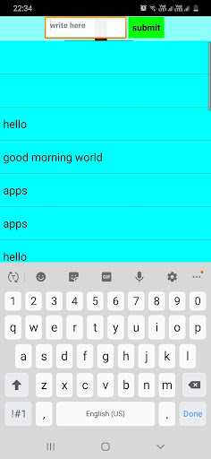 online chat app Screen 3