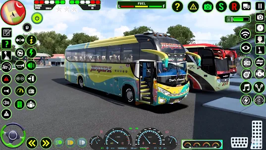 오프로드 버스 시뮬레이터 게임 3D