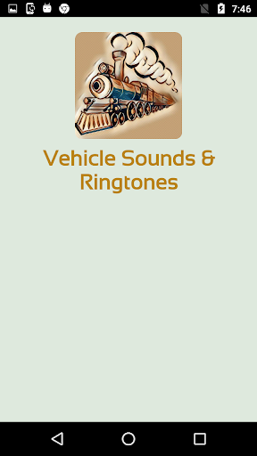 Android application Vehicle Sounds & Ringtones screenshort