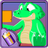 Crocodile Battery Widget icon