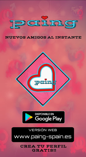 Android application Paing Spain chat y encuentros screenshort