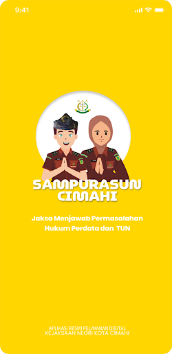 Android application SAMPURASUN CIMAHI screenshort