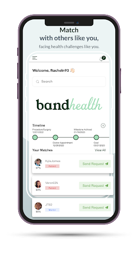 Android application BandHealth screenshort