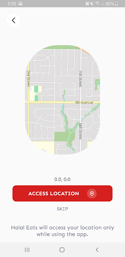 Halal Eats App Screen 3