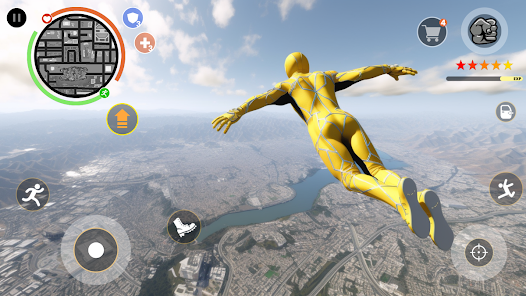 Captura de Pantalla 8 Rope Gangster City Mafia Crime android