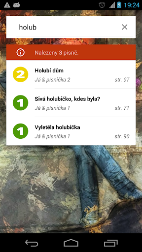 Který zpěvník? Screen 3
