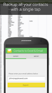 Contacts Backup -- Excel & Ema
