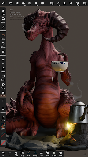 Nomad Sculpt screenshot 2