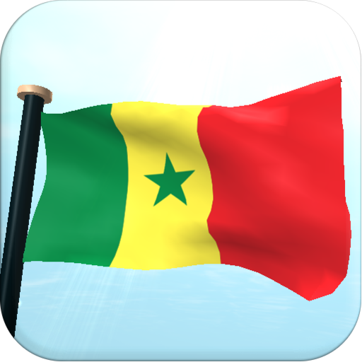 Senegal Flag 3D Live Wallpaper logo