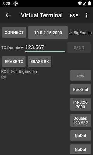 Virtual Terminal PROkey Screen 2