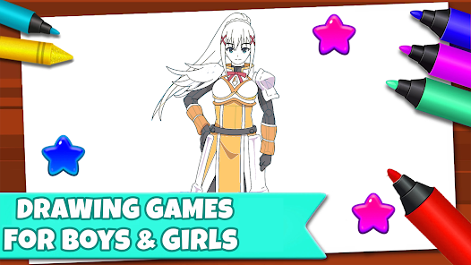 Imágen 5 konosuba coloring  book android