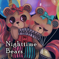 Обои и иконки Nighttime Bears