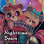 Cute wallpaper-Nighttime Bears