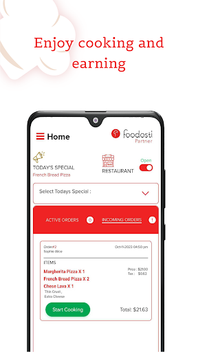Foodosti Partner Screen 2