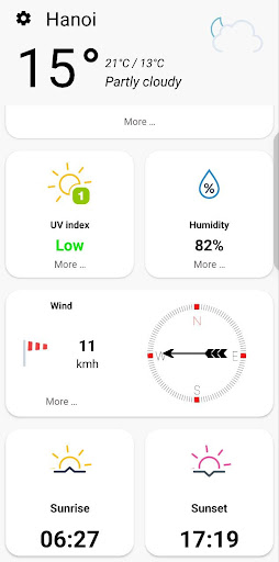 Weather AIQ Forecast Screen 3