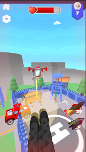 Helicopter Raid 3D: Army Smash