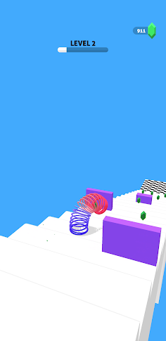 Slinky Stairs - Screenshot 1