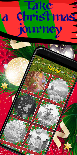 Android application Christmas Art Puzzles screenshort