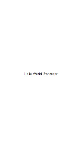 React Native Hello World Screen 3
