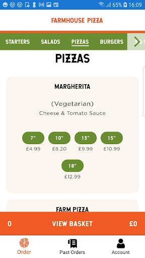 Farmhouse Pizza Screen 3
