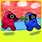 Cover Image of Download Catch us: Red imposter, Blue i  APK