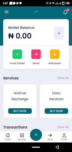 Android application Enverge screenshort