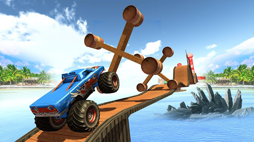 Crazy Monster Truck Stunts 3D Screenshot 2