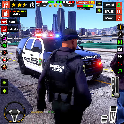 US Police Car Driving Cop Game