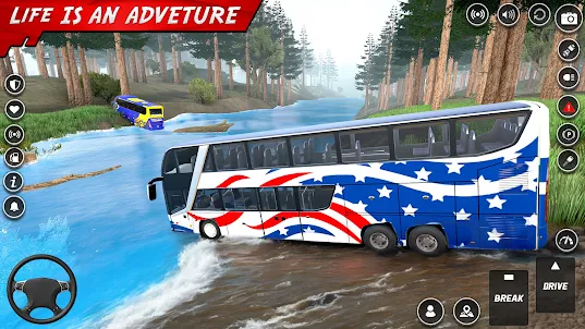 오프로드 버스 시뮬레이터 - 버스 게임