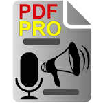 Cover Image of Download Voice Text Text Voice PDF PRO  APK