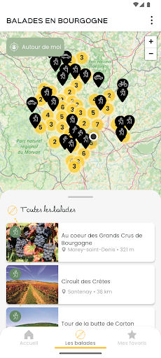 Balades en Bourgogne Screen 3