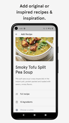 Brosia: Plant-Based Recipes Screen 3