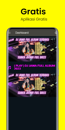 Android application DJ JAWA Full Album Offline screenshort